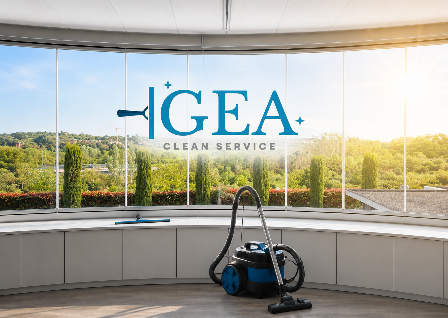 Pulizie professionali Igea Clean Service — vetrate e ambienti curati a Roma